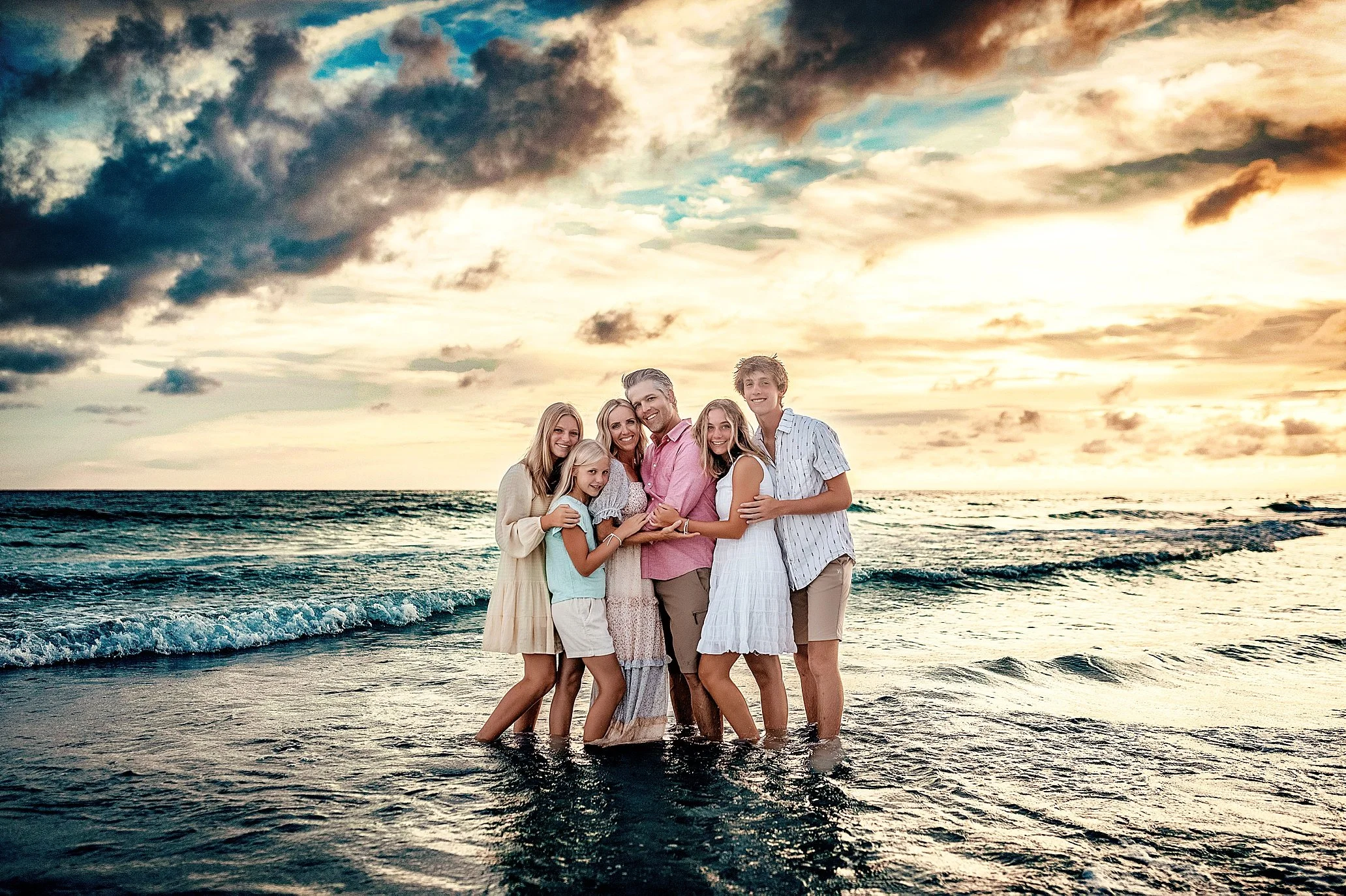 Destin Beach Family Photographer — 30A Beach Sessions, Sunset